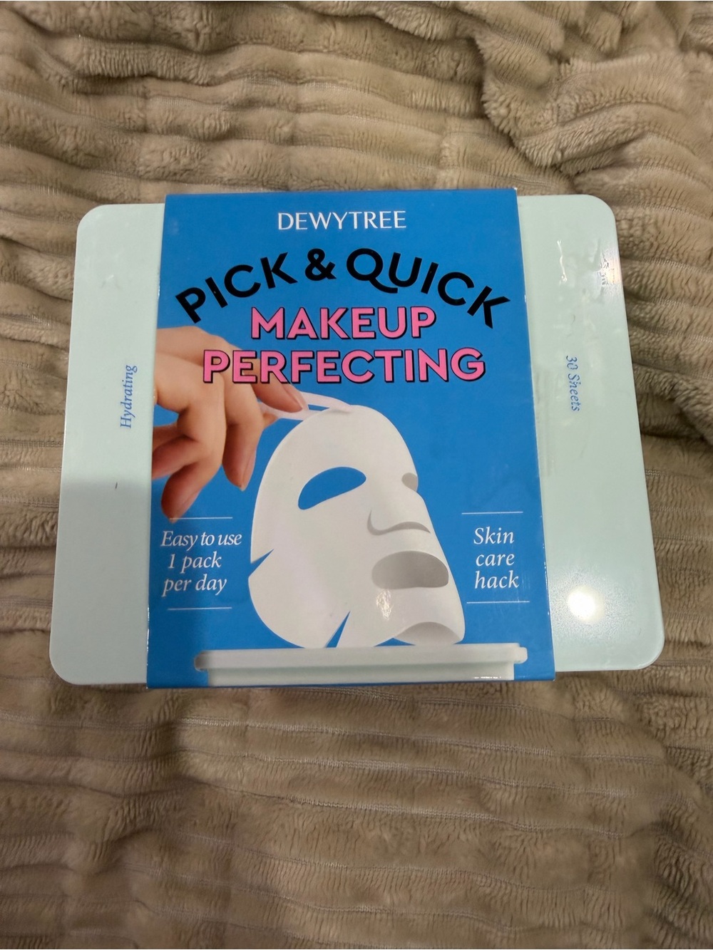 Pick & Quick Makeup Perfecting Hydrating Mask - Blue